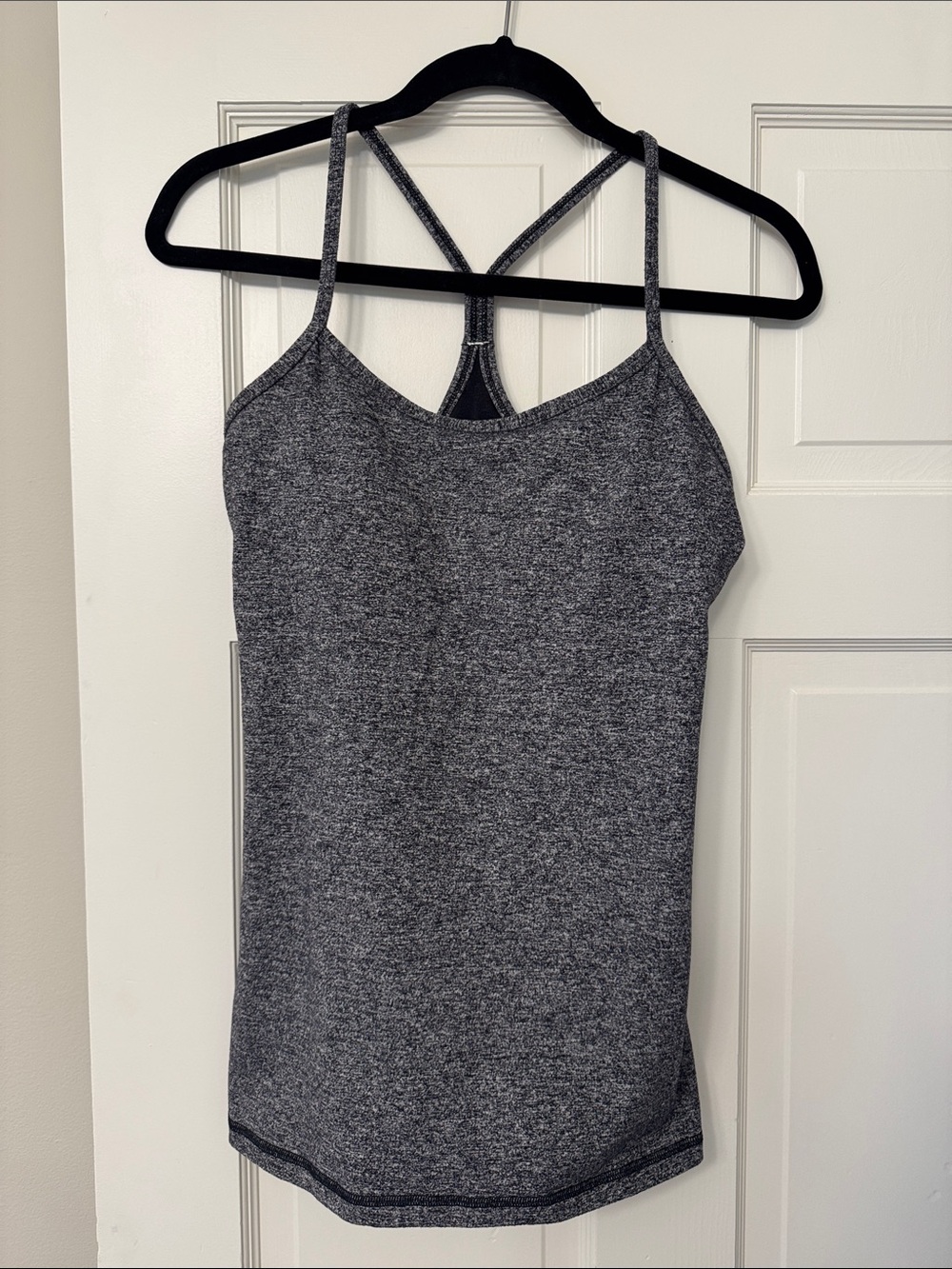 lululemon athletica Gray Heather Strappy Camisole